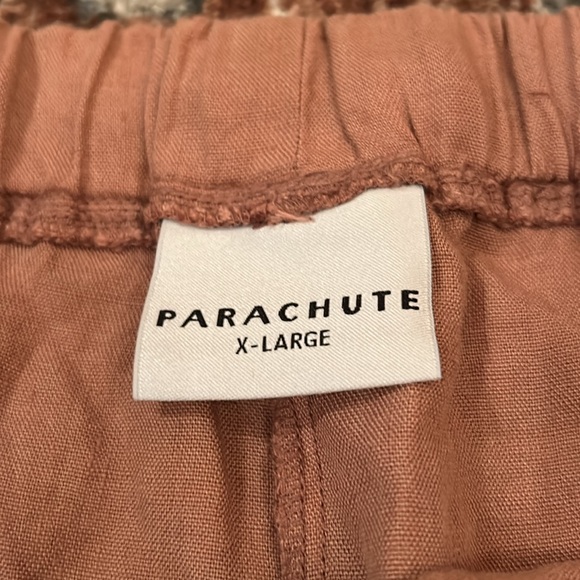 Parachute Pants Womens XL Clay 100% Linen Pants NWOT - Picture 3 of 3